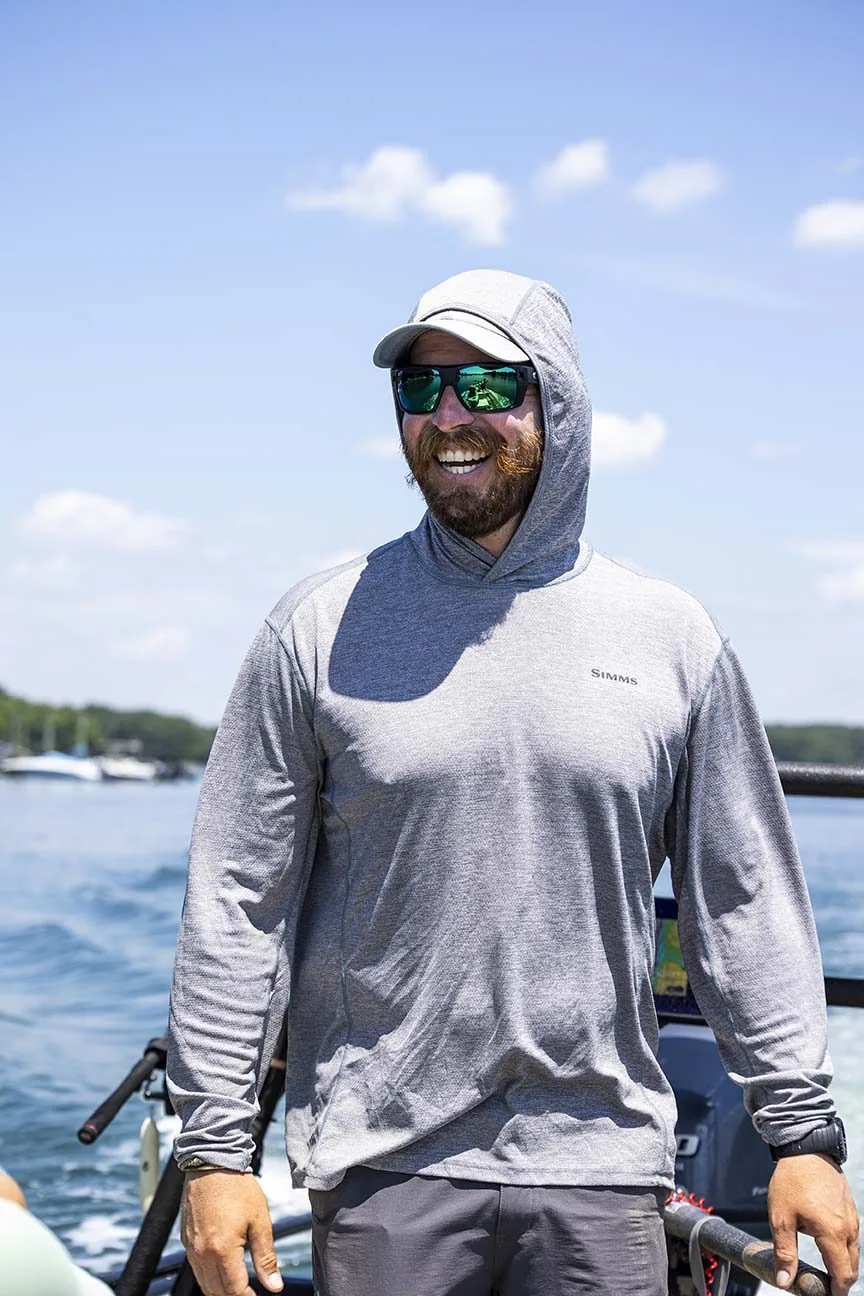 Kyle Schaefer on the water